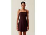 Robe courte bustier cappucino