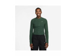 Haut zip Femme W NSW CHILL KNT WIDE RIB CARDI Vert