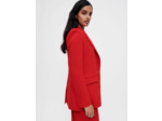 Veste de tailleur rouge