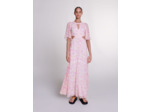Robe longue à imprimé fleuri