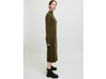 Robe pull en cachemire col montant