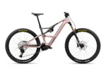 VTT tout suspendu électrique RISE LT M10 420W Rose du Désert/Carbone