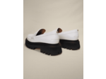 Mocassins en cuir à plateforme