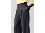 Pantalon droit taille haute