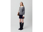 Pull polo maille fine