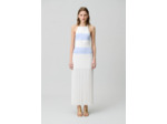 Robe longue en maille