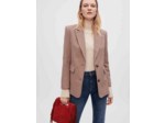 Veste de tailleur en pied de poule