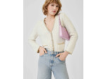 Petit cardigan en maille lurex