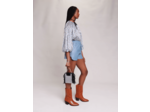 Short effet cuir