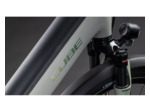 Vélo urbain électrique SUPREME HYBRID DELUXE ONE 600 Vert Gris/Chrome
