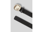 Ceinture cuir boucle dorée