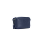 GRAND HOTEL CUIR GRAINE ET LISSE - TROUSSE TOILETTE - Bleu Petrole
