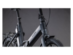 Vélo urbain pliant électrique FOLD HYBRID 545 Charbon
