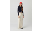 Pull maille fine noeuds