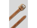 Ceinture suède boucle dorée