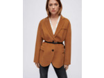 Manteau oversize en double face