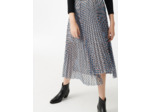 Jupe en jacquard et lurex imprimé