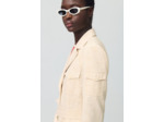 Veste saharienne ceinturée