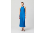 Robe longue satinée dos nu