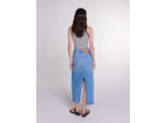Jupe longue en denim