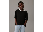 T-SHIRT À MANCHES COURTES AVEC BRODERIE