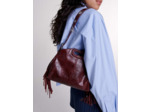 Sac Miss M mini en cuir craquelé