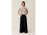 Cardigan laine boutonné broderie CP