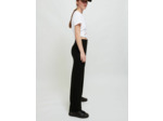 Pantalon noir large en maille