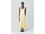 Robe longue trompe l'œil