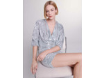 Robe fluide à sequins