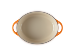 Cocotte Cousance ovale 29cm en fonte émaillée volcanique