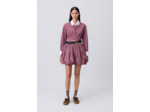 Robe courte carreaux