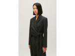 Veste tailleur courte gris chiné