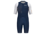 Combinaison de triathlon manches courtes Homme ICON Bleu Marine