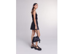 Jupe courte en cuir