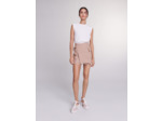 Short trompe l'œil à rayures