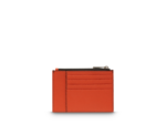 Mia de Lancel - Porte-cartes zippé L - Grand modèle - Cuirs de vachette grainé et lisse