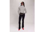 Pantalon en maille côtelée