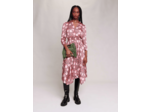 Robe longue à fleurs