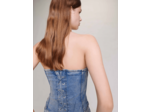 Bustier en jean