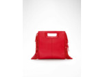 Sac M en cuir à franges