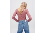 Pull ajusté en jacquard Clover Maje