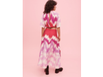 Robe foulard asymétrique Tie and Dye