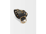 Ceinture en cuir à œillets