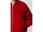 Blouson court teddy
