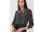 Chemise en crêpe imprimé