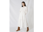 Robe en coton à broderies anglaises