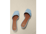Mules en cuir