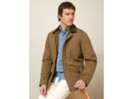 BLOUSON COL VELOUR