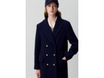 Manteau long droit
